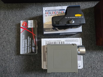 Imagen 5 de Zo goed als nieuw Airsoft Set  Scorpion EVO Carbine, 2 Pistolen, Accessoires