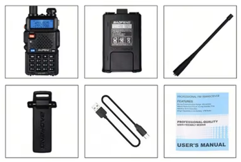 Image 4 for Nieuw in doos -  Baofeng UV-5R (USB-C accu)
