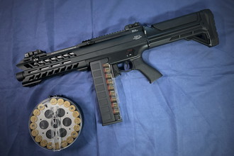 Image pour Tokyo MaruiSGR-12 AEG Shotgun - nieuw, met extra drum feeder mag