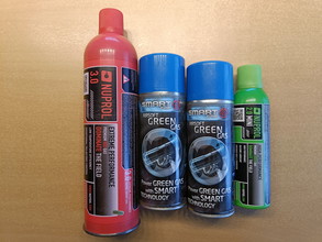 Image for PAKKET AIRSOFT GREEN GAS