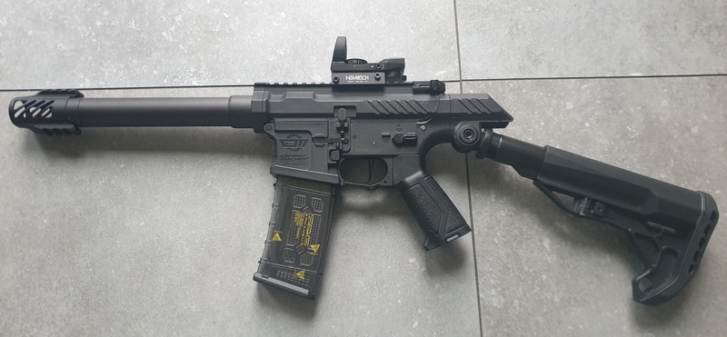 Bild 1 für G&G SSG-1 USR Airsoft AEG-geweer met variabele hoekkolf en ETU MOSFET (kleur: zwart)