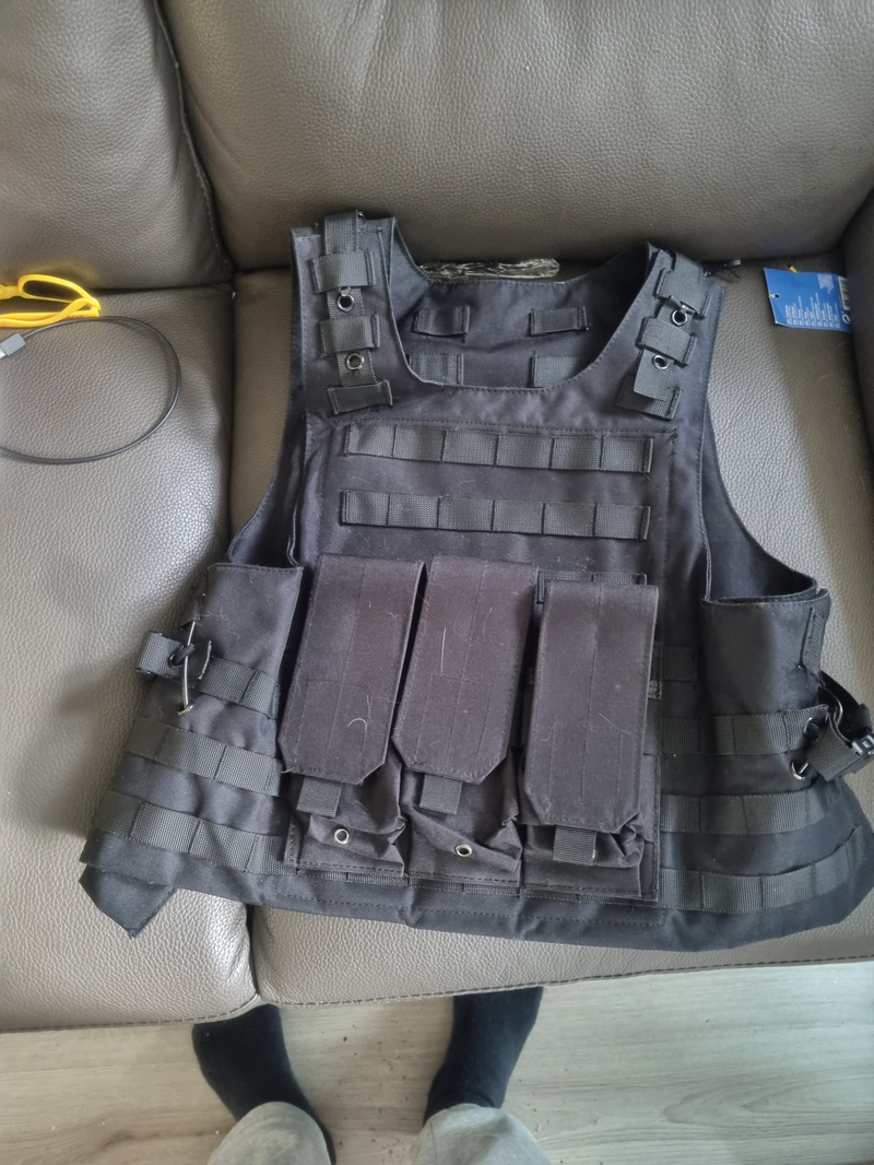 Imagen 1 de tactical vest zwart