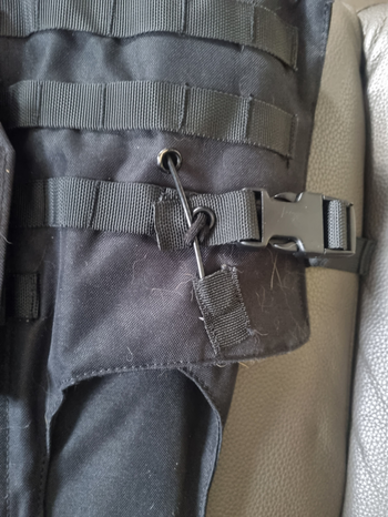 Afbeelding 4 van tactical vest zwart