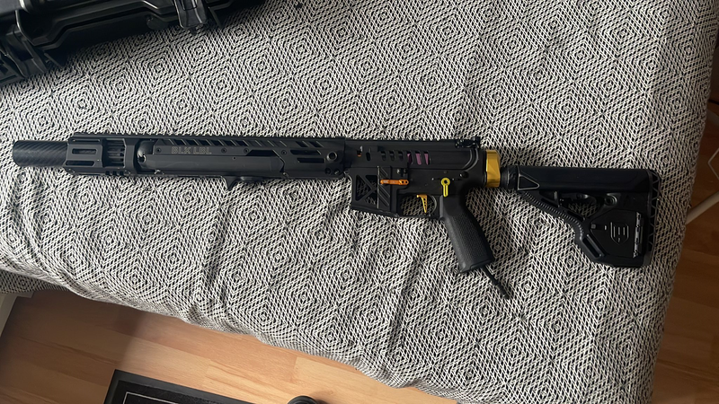 Image 1 for BLK LBL M4 - HPA - Wolverine inferno 420 (custom)