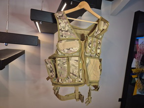 Image pour Tactical Vest | Chestrig US camo | 101 Inc | Magazijn pouches