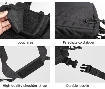 Bild 4 für Yakeda Micro Chest Rig - Zwart