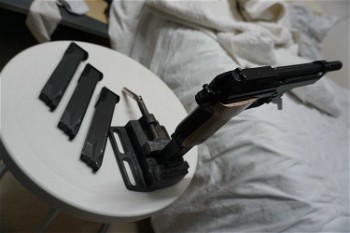 Image 3 for Beretta M93R custom grip + 3 magazijnen