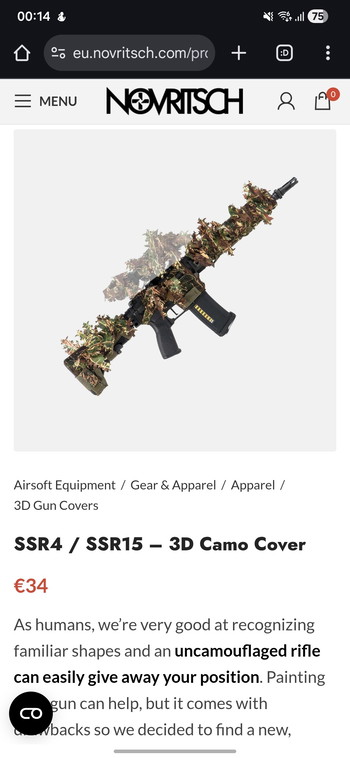 Afbeelding 4 van Complete ghillie Splinternieuw nooit gedragen