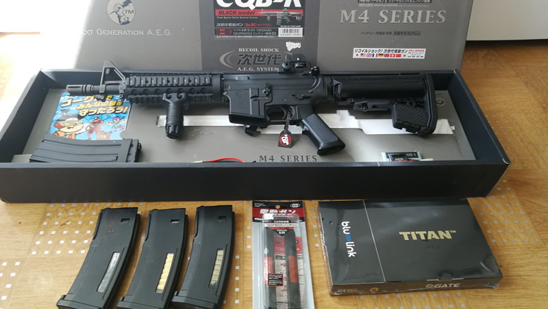 Image 1 for Tokyo Marui M4A1 CQBR NGRS met Gate Titan V2.