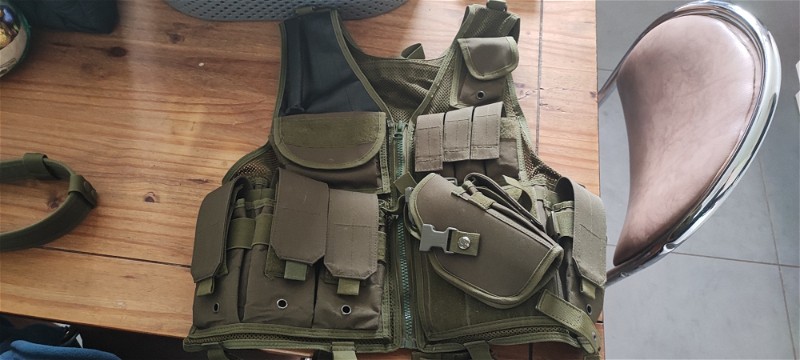 Afbeelding 1 van Tactical vest + belt