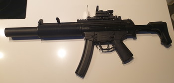 Image 2 for MP 5 met elektrische  blow back  en veel meer