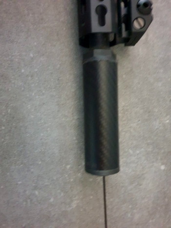 Afbeelding 4 van M4 KeyMod CQB 7 inch ( new in the box ) with other stock en red dot