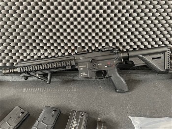 Afbeelding 4 van Complete Umarex HK416 A5 AEG Black Set