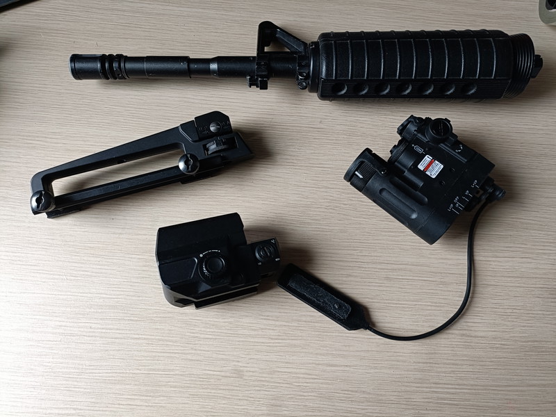 Image 1 for Peqbox, reddot, M4 carry handle, M4A1 outerbarrel