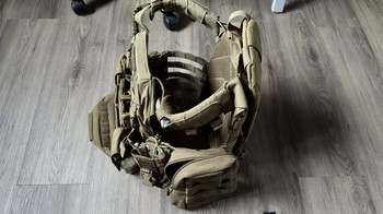 Image 3 pour WAS (Warrior Assault Systems) Recon Plate Carrier met Pathfinder Chest Rig - Coyote Tan