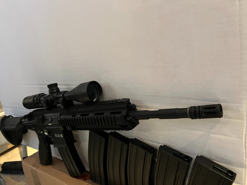 Afbeelding 1 van Specna Arms M416 SA-H21 EDGE 2.0, Gate ETU, Scope: 3-9x44 en 6 midcap Magazijnen Zie ADV.!