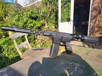 Image 3 pour MTW + polarstar stock met carbon handguard (vraagprijs 1100)