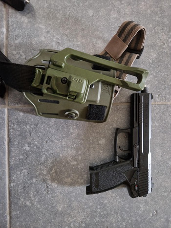 Image 2 for Volledig geüpgrade TM MK23 met beenholster