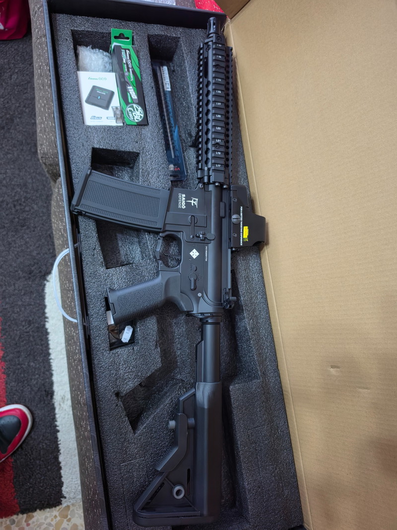 Image 1 for REPLICA AEG BUSHIDO JIN - MK18 SAIGO DEFENSE