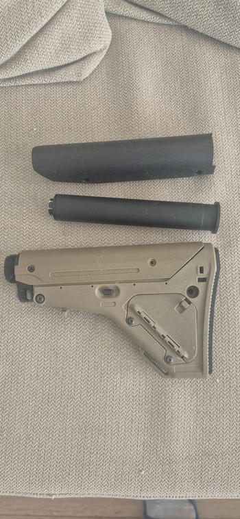 Image 2 for UBR stock and buffer tube adapter for Scar