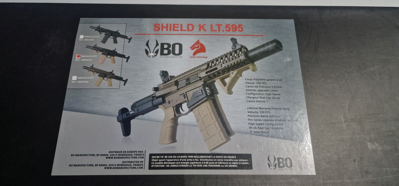 Afbeelding 1 van M4 CQB BO x Lonex Shield K LT.595 Blowback