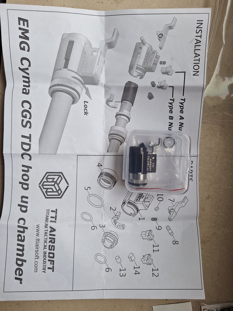 Image 1 for Tti hopup chamber for emg/cgs replica