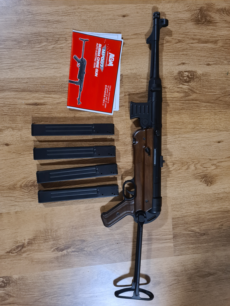 Afbeelding 1 van Agm mp40+ 4 mags