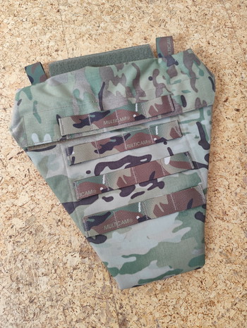 Image 2 for Multicam groin protector with loose velcro attachment point