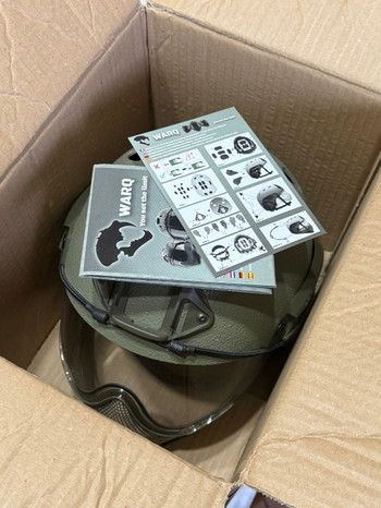 Imagen 3 de WARQ HELM OLIJFGROEN
