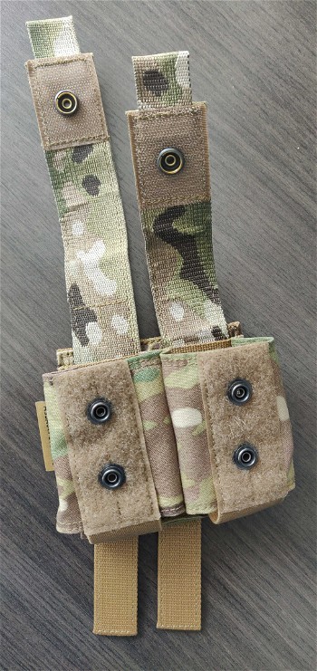 Image 3 for Warrior Double 40mm Grenade/ Flashbang Pouch - MultiCam