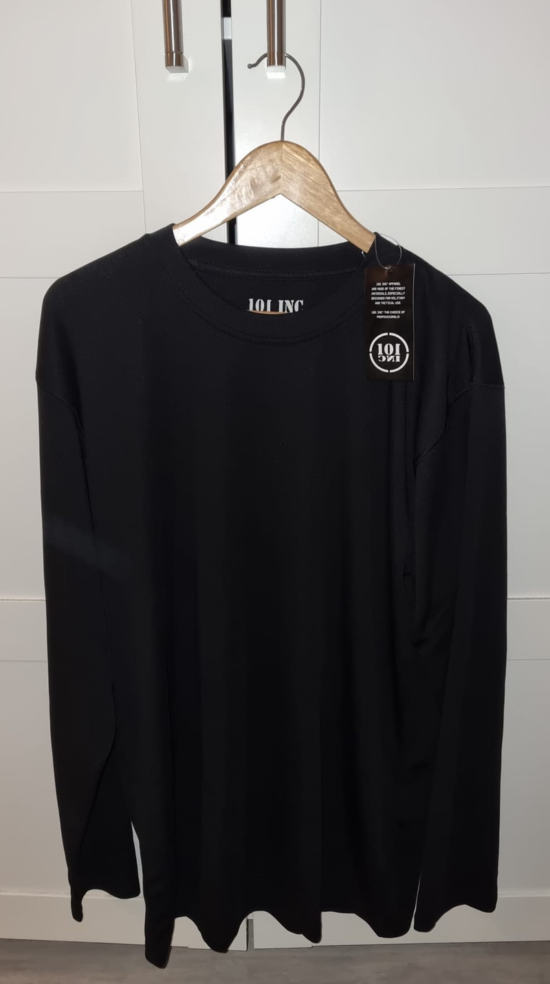 Bild 1 für 101-INC | Tactical shirt | Quick dry lange mouw | Zwart | XXXL