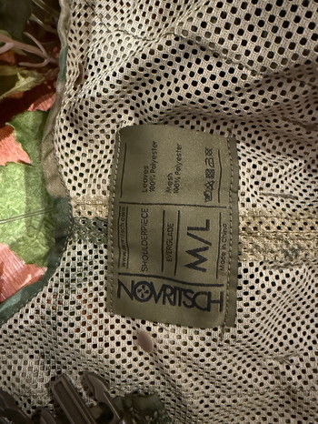 Imagen 3 de 3D shoulder + boonie leaf suit