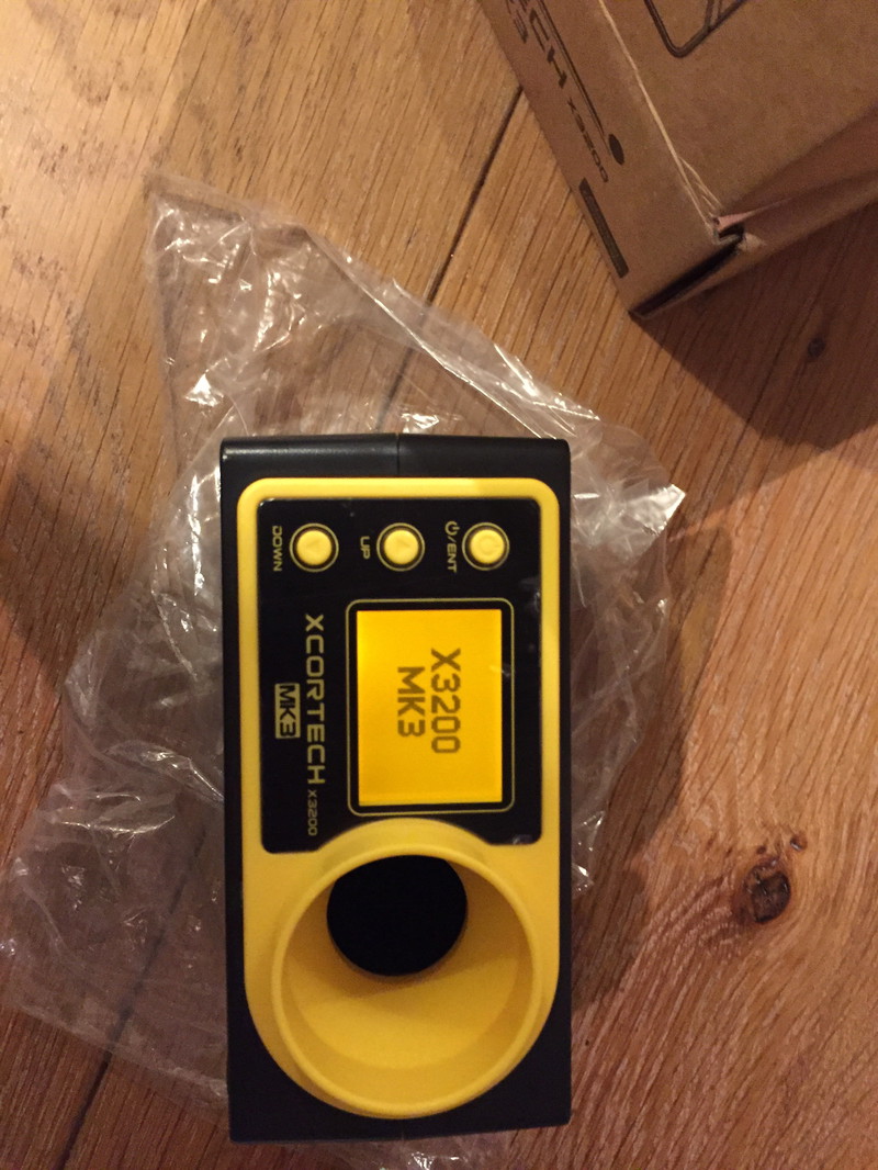 Bild 1 für Gloednieuwe Xcortech X3200 MK3 chrono (folie zit er nog op, vraagprijs, of doe een goed bod per PM)