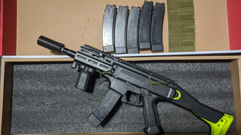 Image 2 for ASG CZ SCORPION + Handguard RAPAX MLOK