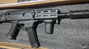 Image 3 for ASG CZ SCORPION + Handguard RAPAX MLOK