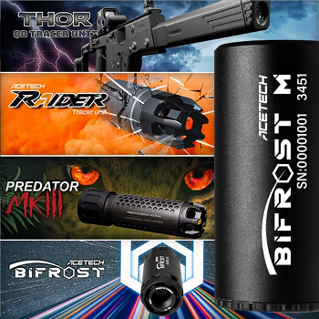 Image 10 pour ACETECH THOR Bifrost M tracer silencer for Krytac Kriss Vector