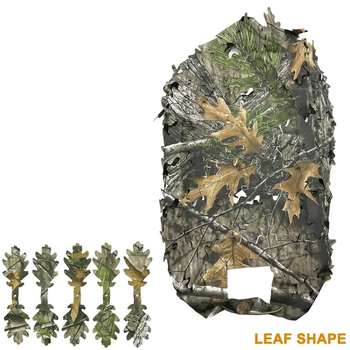 Image 9 for Helmetcover CAMO LEAVES & SEMICIRCLE 3D