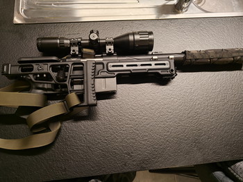 Afbeelding 3 van Upgraded Novritsch SSG10 A3 met TDC (Short Barrel)