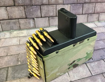 Afbeelding 2 van G&G hig Cap Magazin MG CM16 Raider 2500BB Elektic magazin