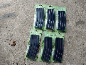 Image for 6x Nuprol M4 AEG mags 30/140 BB's