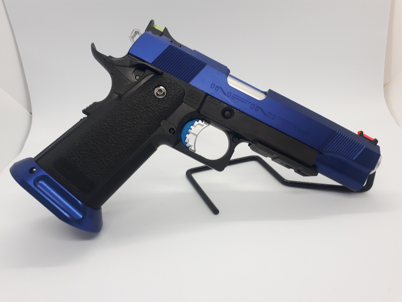 Image 1 pour NIEUW!! Costum Tokyo Marui HI-CAPA 5.1 GBB Pistol - Dark Blue