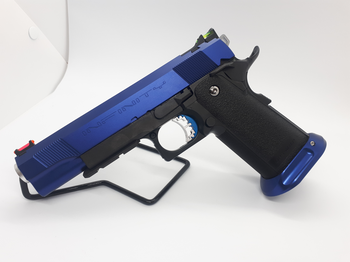 Afbeelding 2 van NIEUW!! Costum Tokyo Marui HI-CAPA 5.1 GBB Pistol - Dark Blue