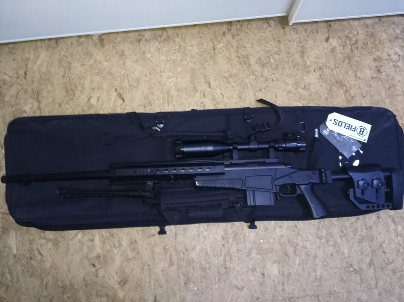 Image 1 for WELL MB4411D Sniper neuf lunette bipied sac