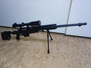 Image 2 for WELL MB4411D Sniper neuf lunette bipied sac