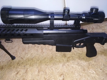 Image 3 for WELL MB4411D Sniper neuf lunette bipied sac