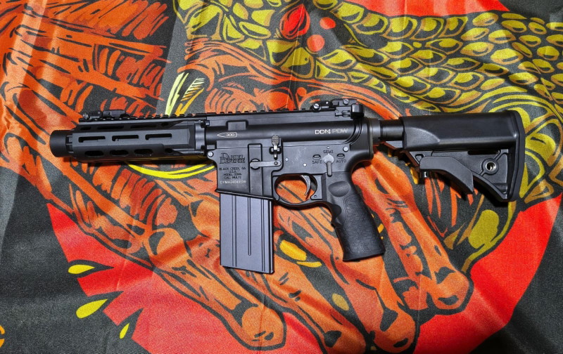 Afbeelding 1 van CGS Daniel Defense DDM4 PDW GBBr - EMG - MWS Compatible
