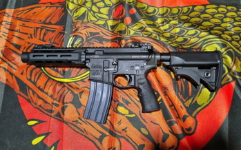 Afbeelding 2 van CGS Daniel Defense DDM4 PDW GBBr - EMG - MWS Compatible