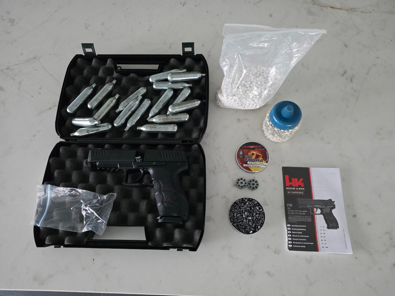 Bild 1 für Airsoftpistool HK P30 9mm P.A.K