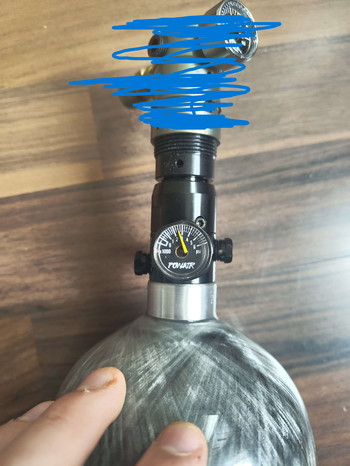 Bild 2 für PowAir CARBON Series 1,1L mit MaxReg Regulator