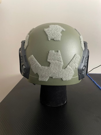 Bild 5 für Ranger Green FMA Super High Cut met FTHS velcro pattern + D.M. Gear FTHS Helm cover